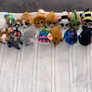 Teeny TY beanie babies